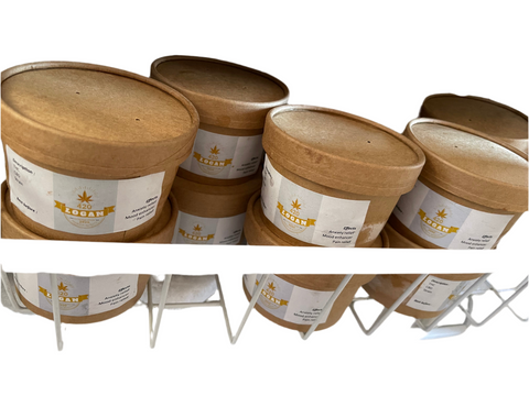 THC ice cream strawberry ice cream