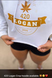 420 crop top