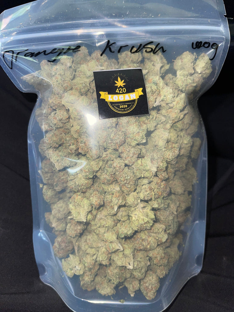 100grams orange kush indoor pops