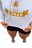 420 crop top