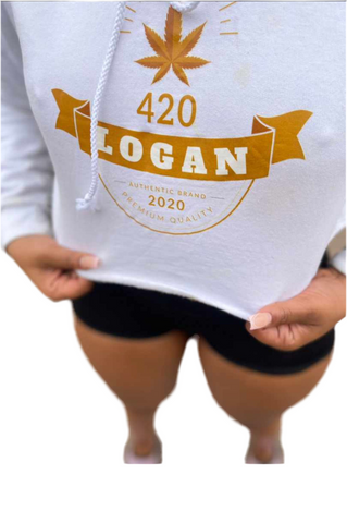 420 crop top