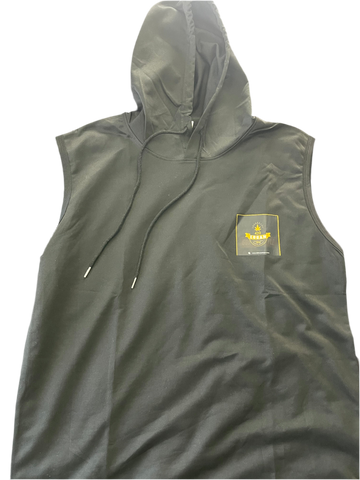 Summer hooded sleevesless top