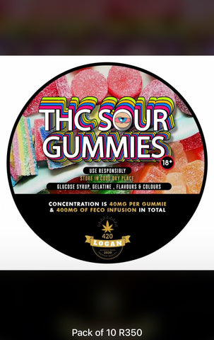 THC gummies 100MG