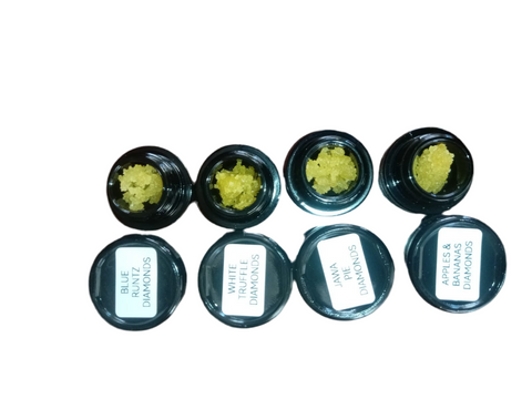 THC crystal per gram